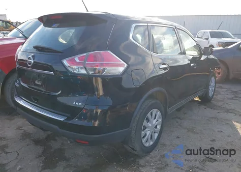 2015 Nissan Rogue S из США, поврежденный, VIN 5N1AT2MV4FC926191